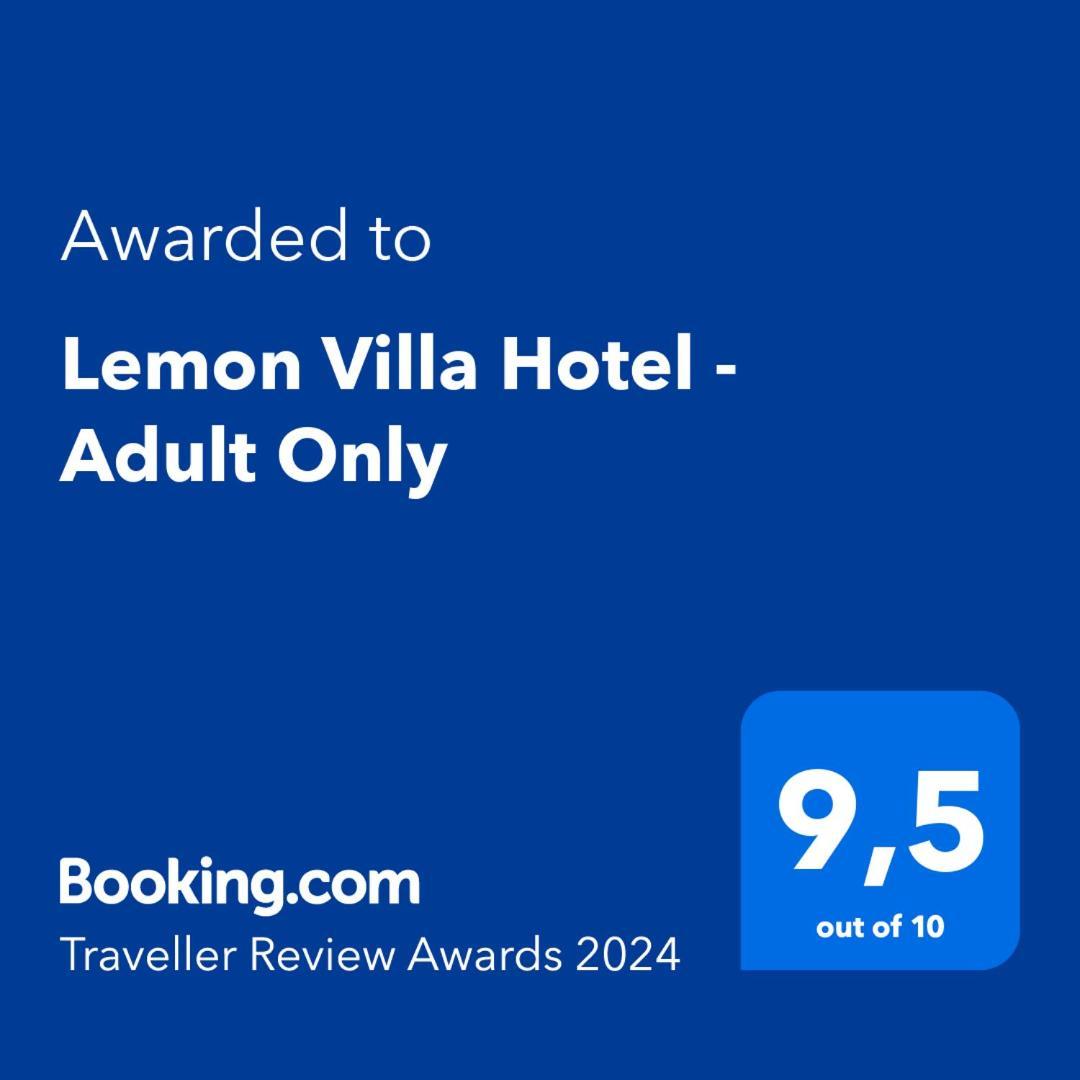 Lemon Villa Hotel - Adult Only Alanya Bagian luar foto